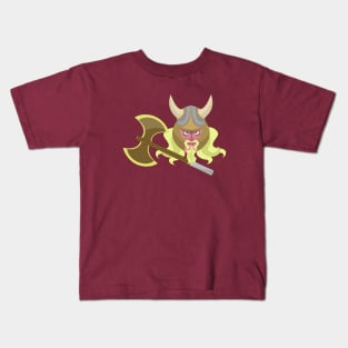 Hiking with a Viking Kids T-Shirt